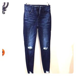 AE Distressed Jeggings